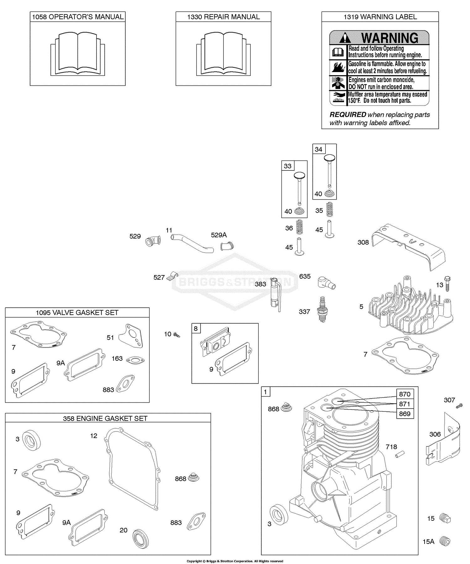 11 hp briggs and stratton engine repair manual