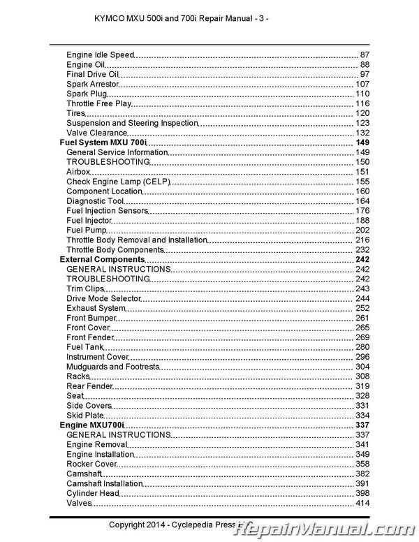 110cc atv repair manual