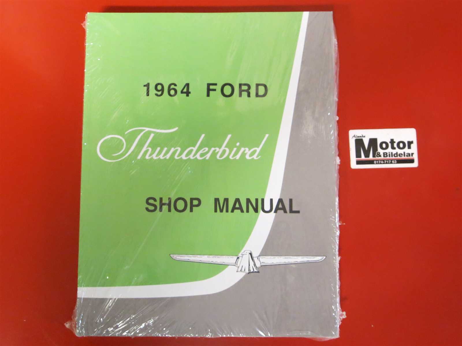 1964 ford thunderbird repair manual