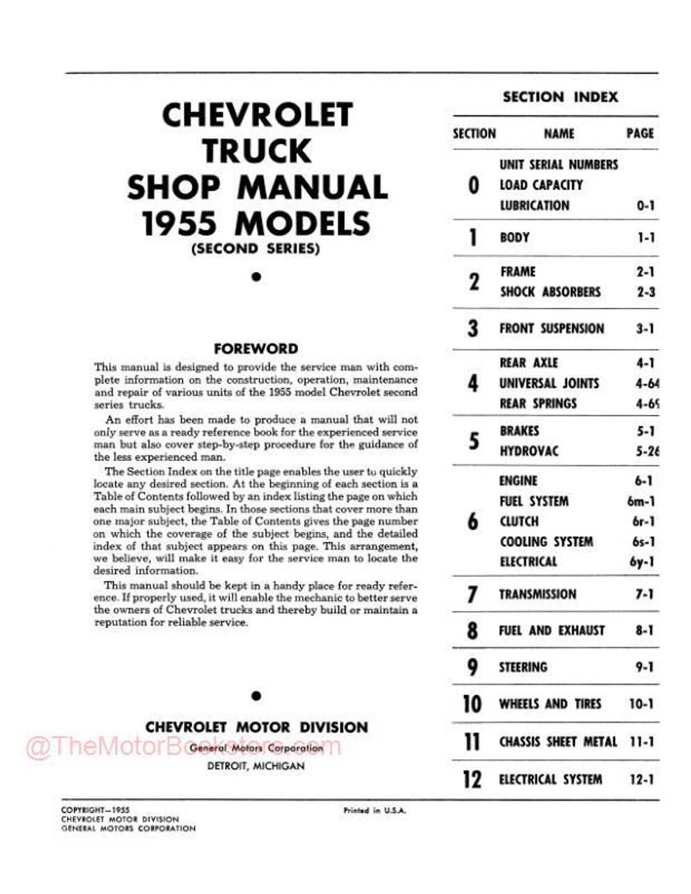 1965 chevy c10 repair manual