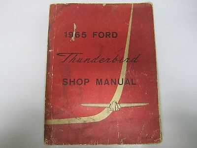 1965 ford thunderbird repair manual