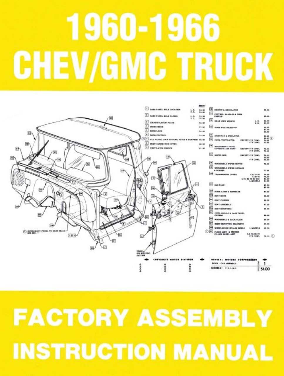 1966 chevy truck repair manual