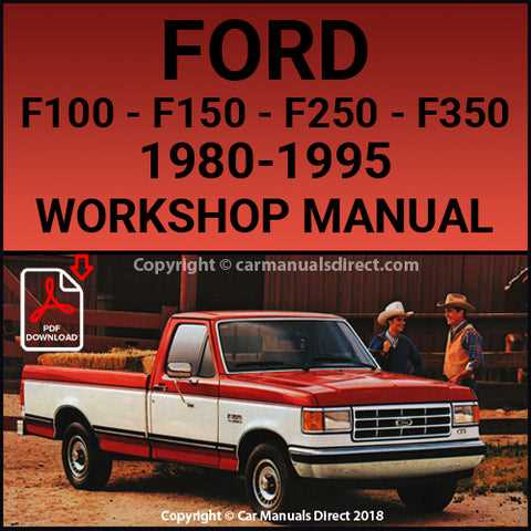 1968 ford f100 repair manual