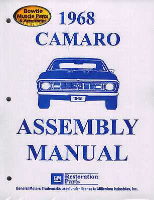 1968 camaro repair manual