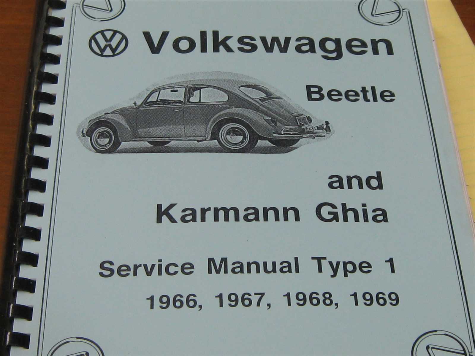 1970 vw beetle repair manual