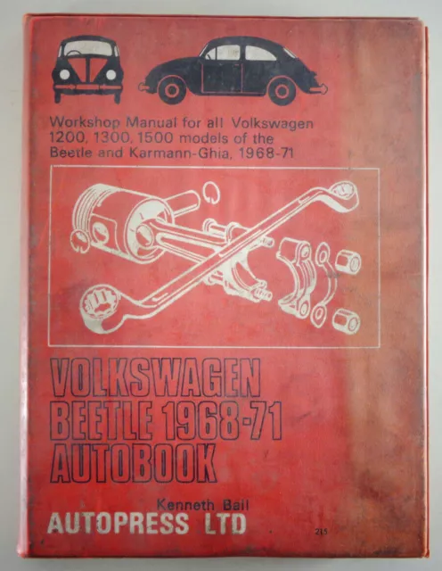 1970 vw beetle repair manual