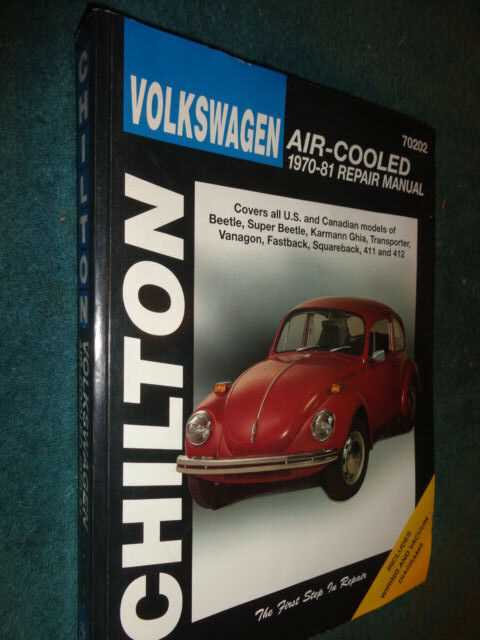 1970 vw beetle repair manual