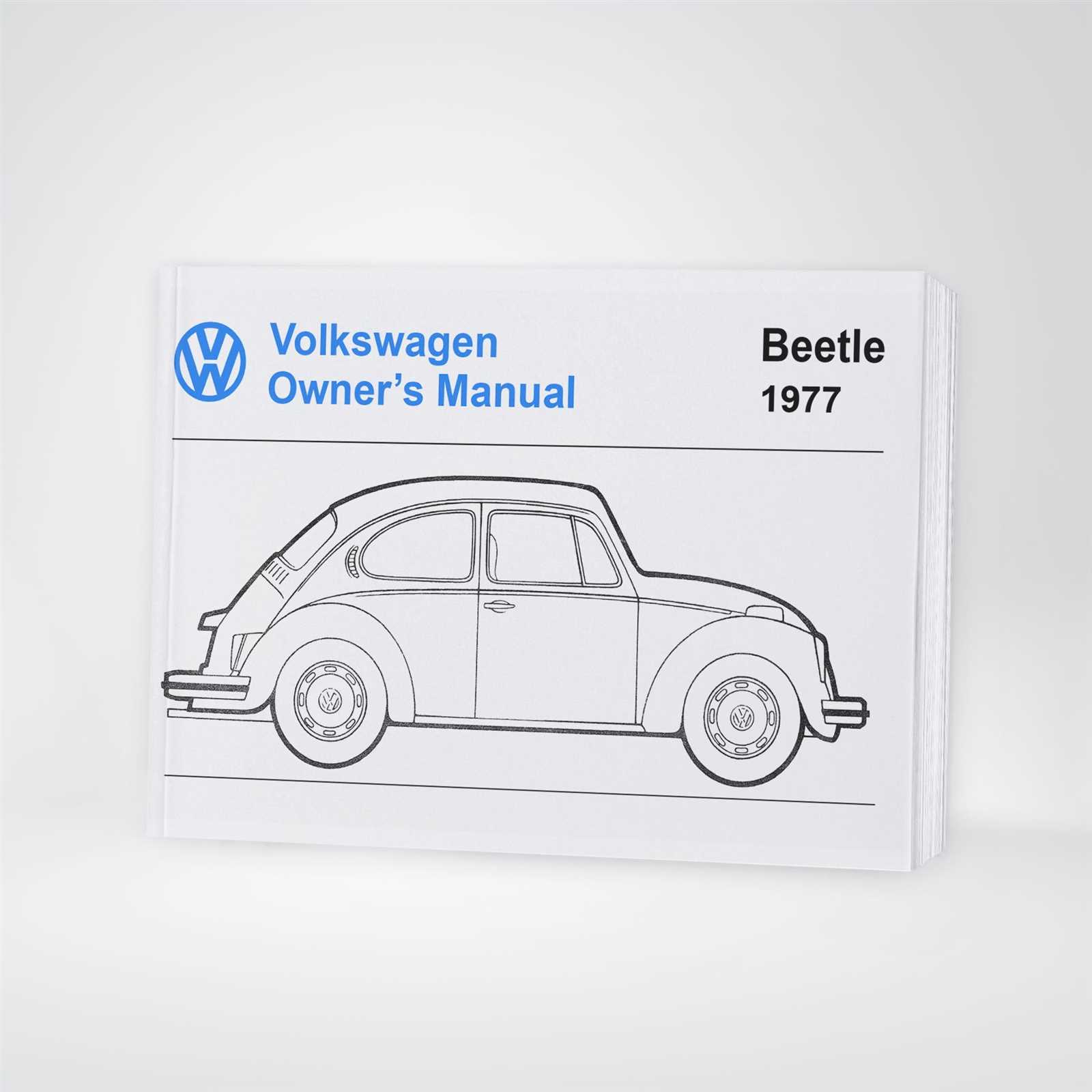 1972 vw beetle repair manual