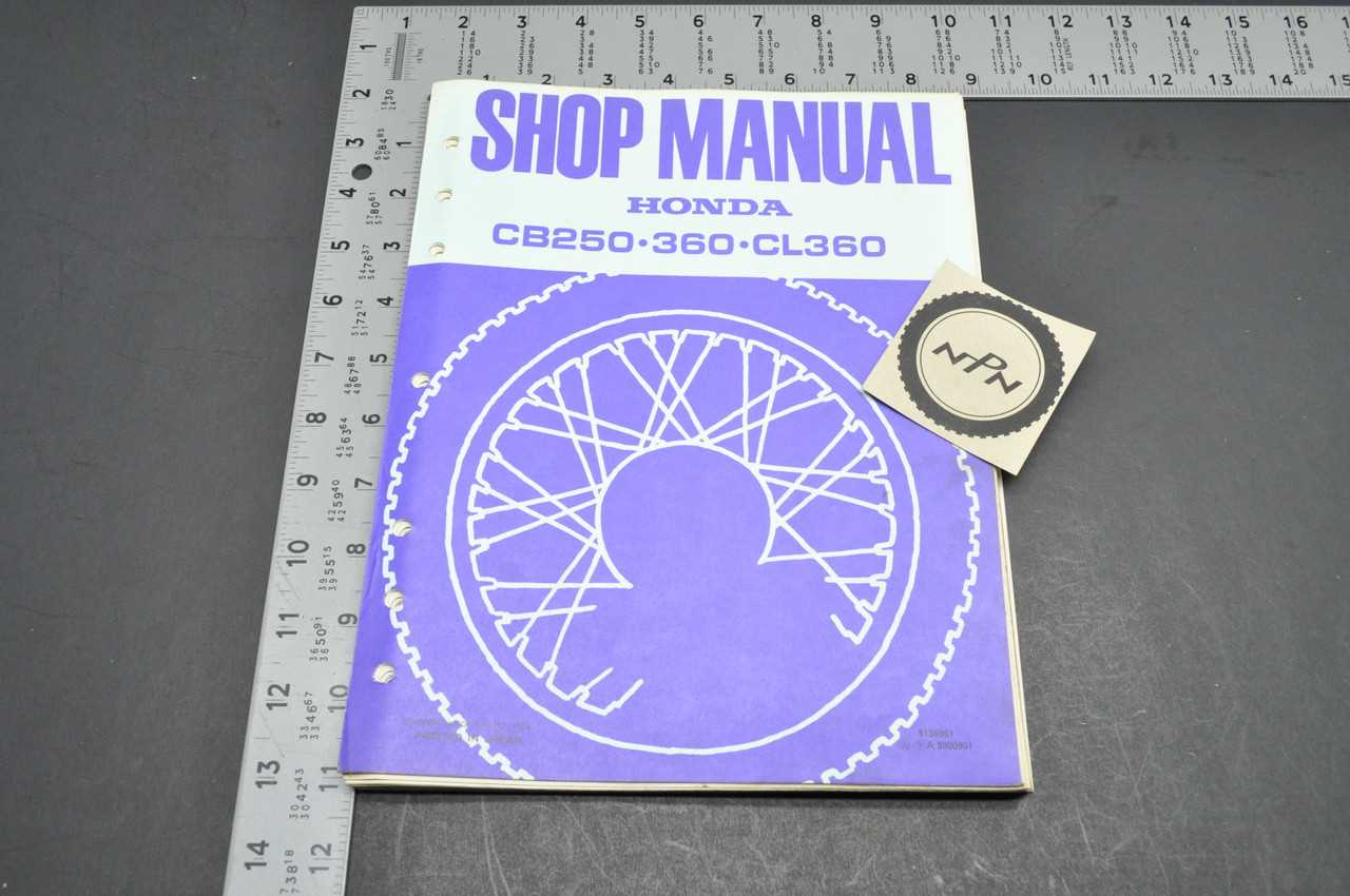 1974 honda cb360 repair manual