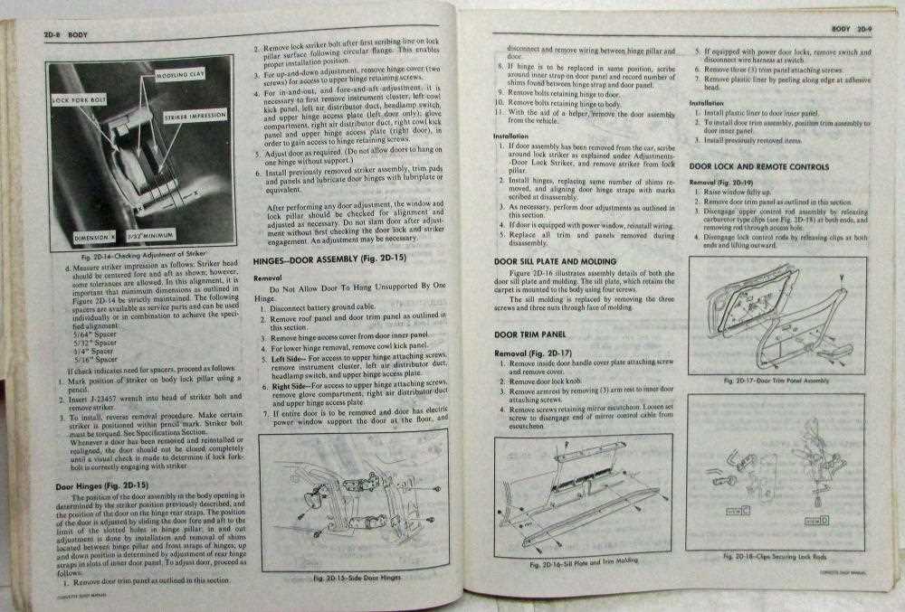 1981 corvette repair manual