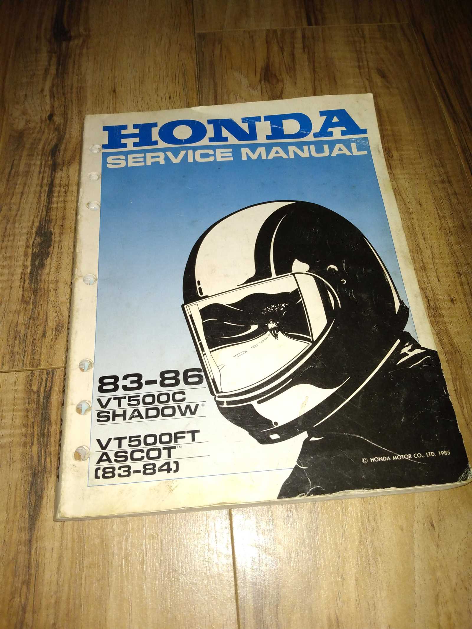 1985 honda shadow 500 repair manual