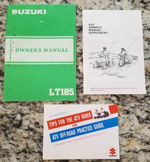 1985 suzuki lt185 repair manual