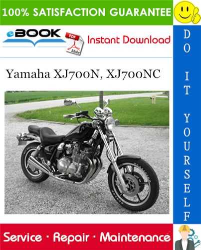 1985 yamaha xj700 maxim repair manual