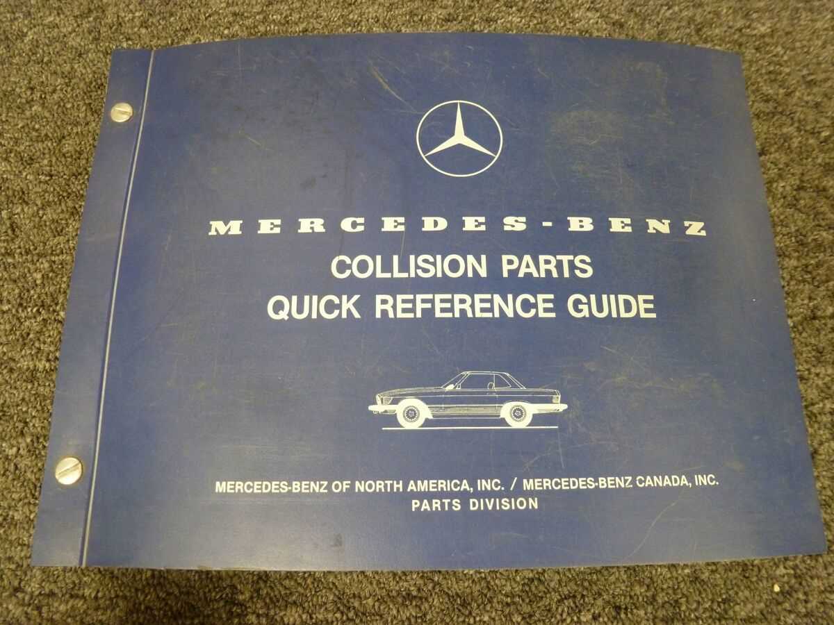 1986 mercedes 560sl repair manual