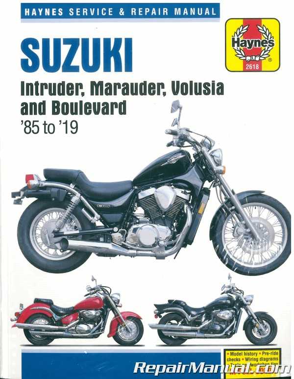 1986 suzuki intruder 700 repair manual