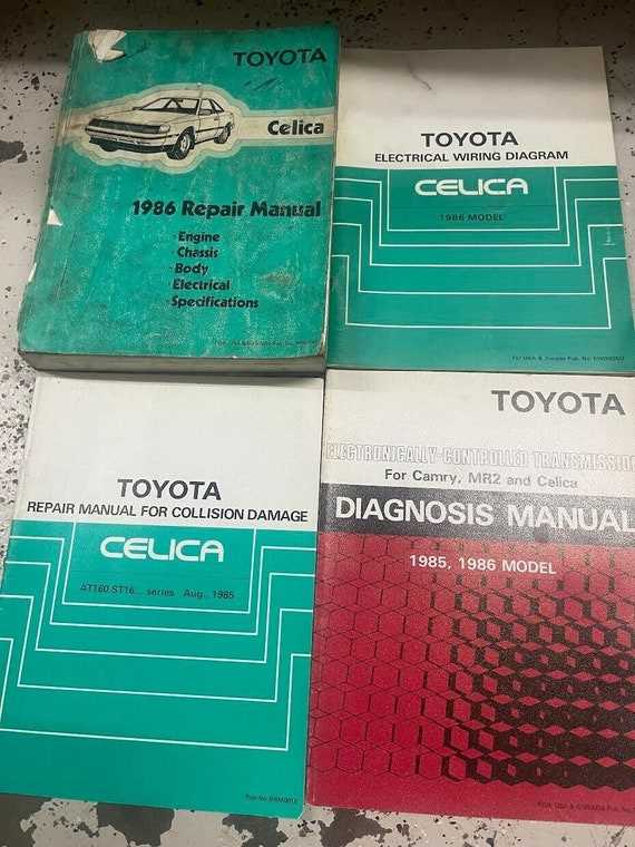 1986 toyota mr2 repair manual