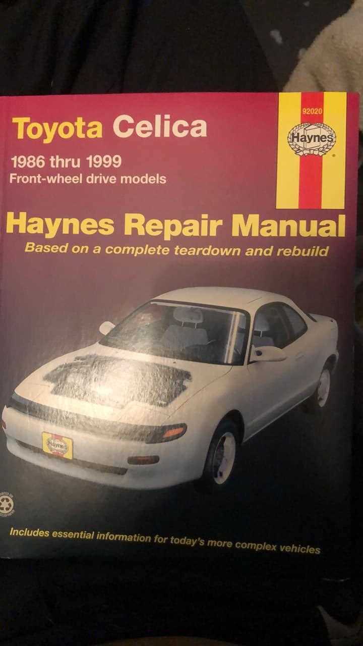 1986 toyota mr2 repair manual