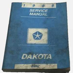 1988 dodge dakota repair manual