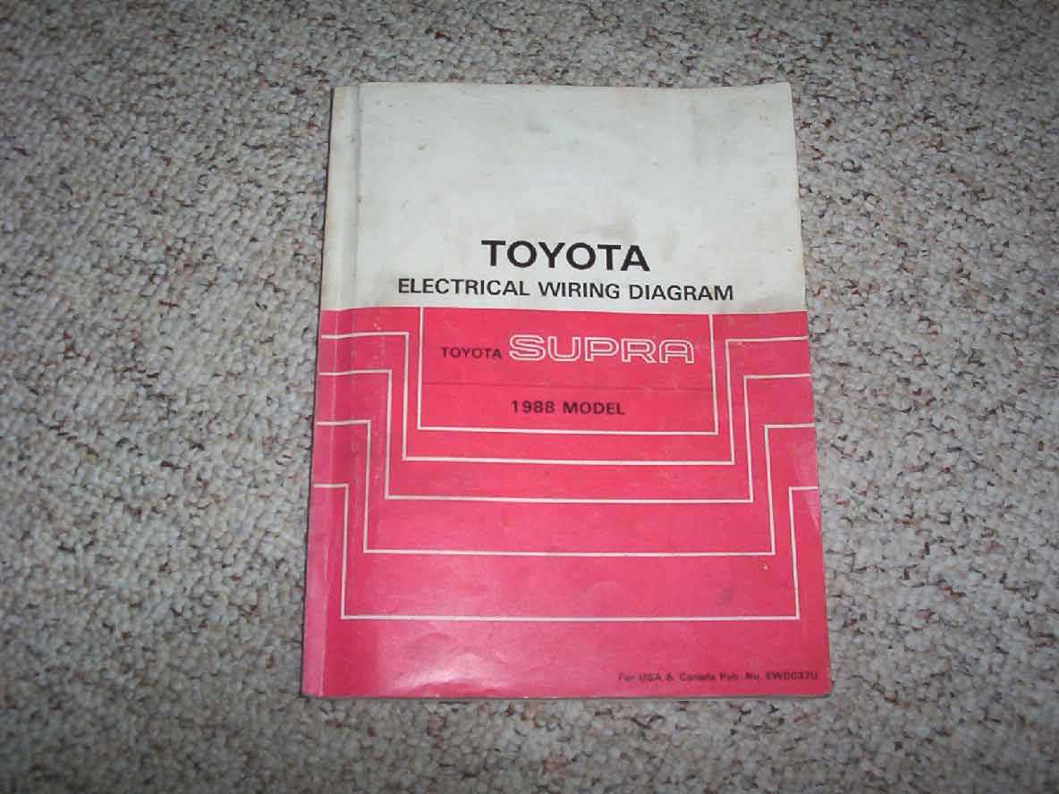 1988 toyota supra repair manual