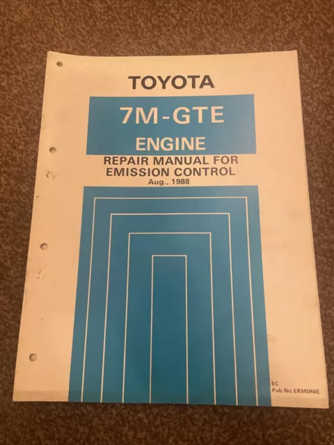 1988 toyota supra repair manual