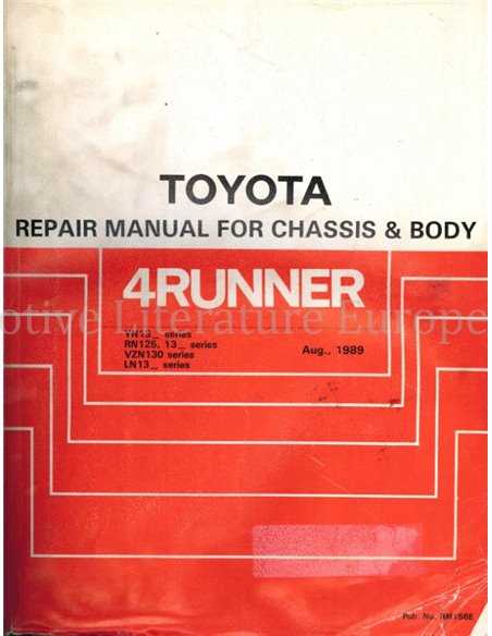 1989 toyota supra repair manual