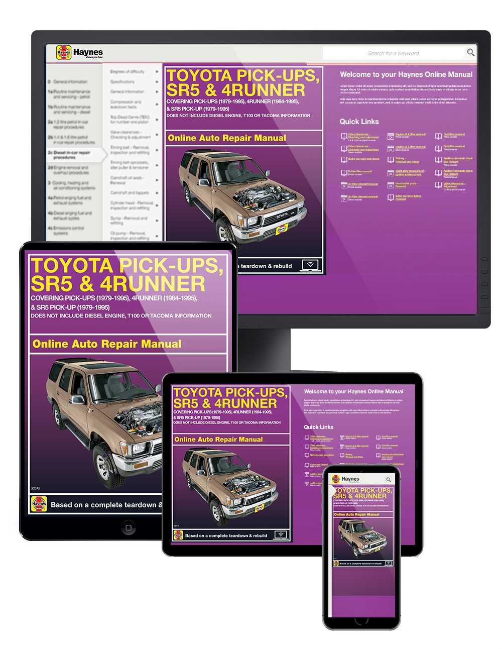 1990 toyota 4runner repair manual