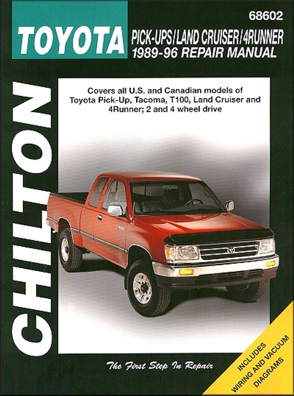 1990 toyota 4runner repair manual