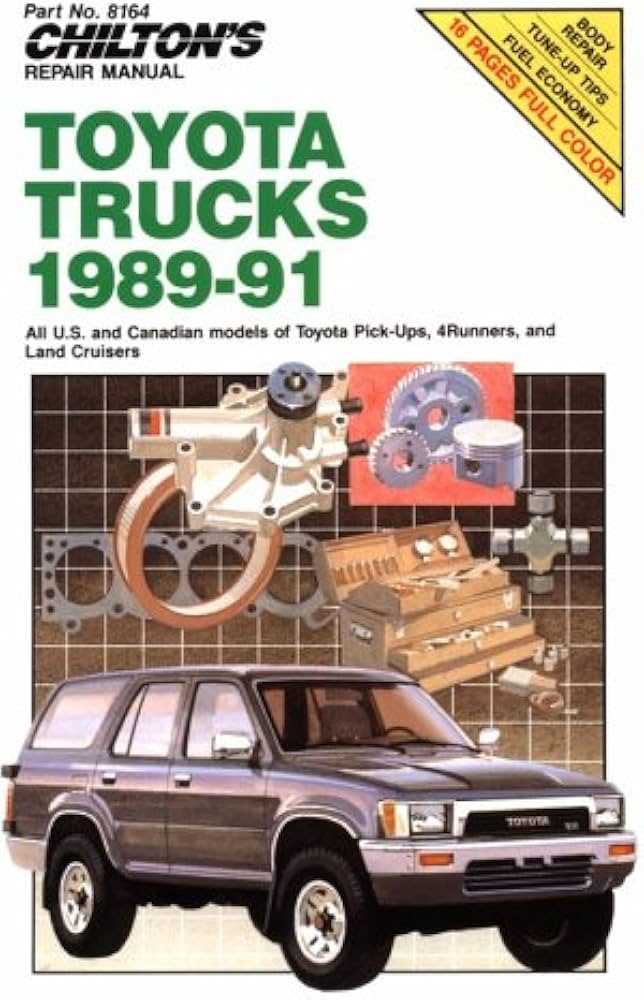 1990 toyota 4runner repair manual