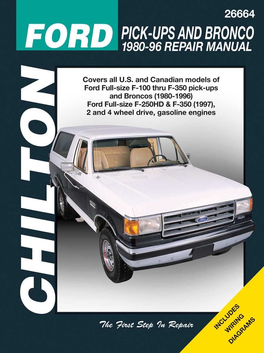 1991 ford f150 repair manual