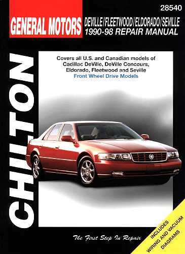 1993 cadillac deville repair manuals