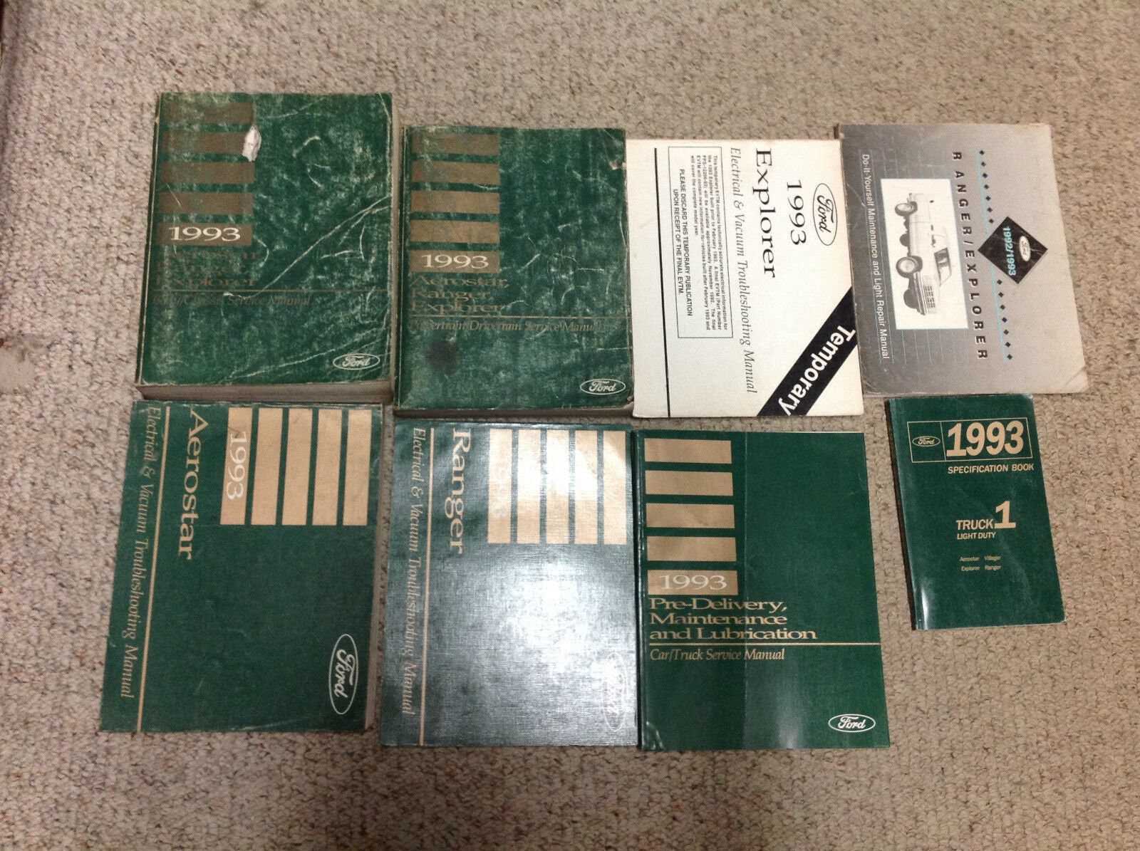 1993 ford explorer repair manual