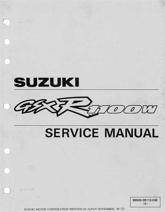 1993 suzuki rm 125 repair manual