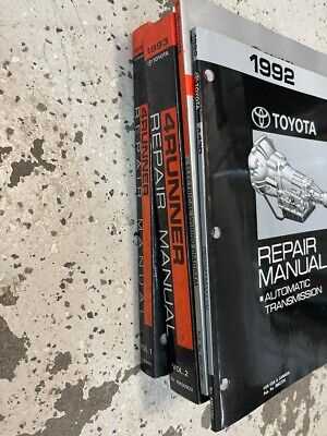 1993 toyota 4runner repair manual