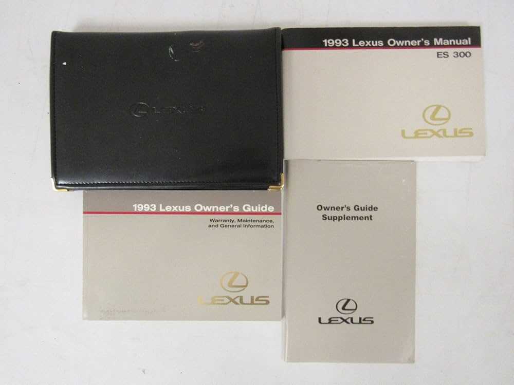 1993 lexus es300 repair manual