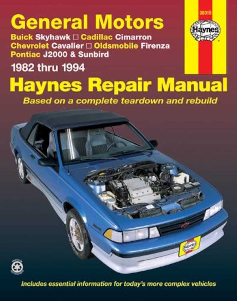 1994 chevy cavalier repair manual