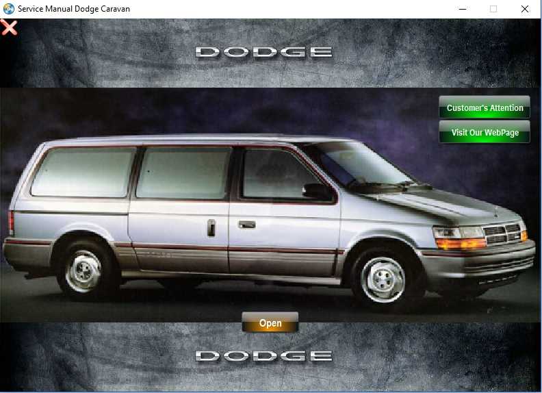 1994 dodge caravan repair manual