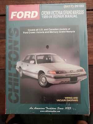 1994 mercury grand marquis repair manual