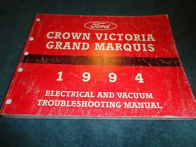 1994 mercury grand marquis repair manual