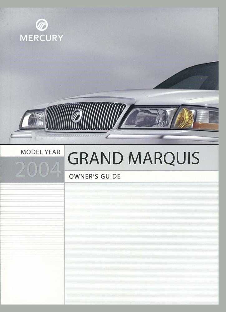 1994 mercury grand marquis repair manual