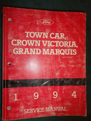 1994 mercury grand marquis repair manual