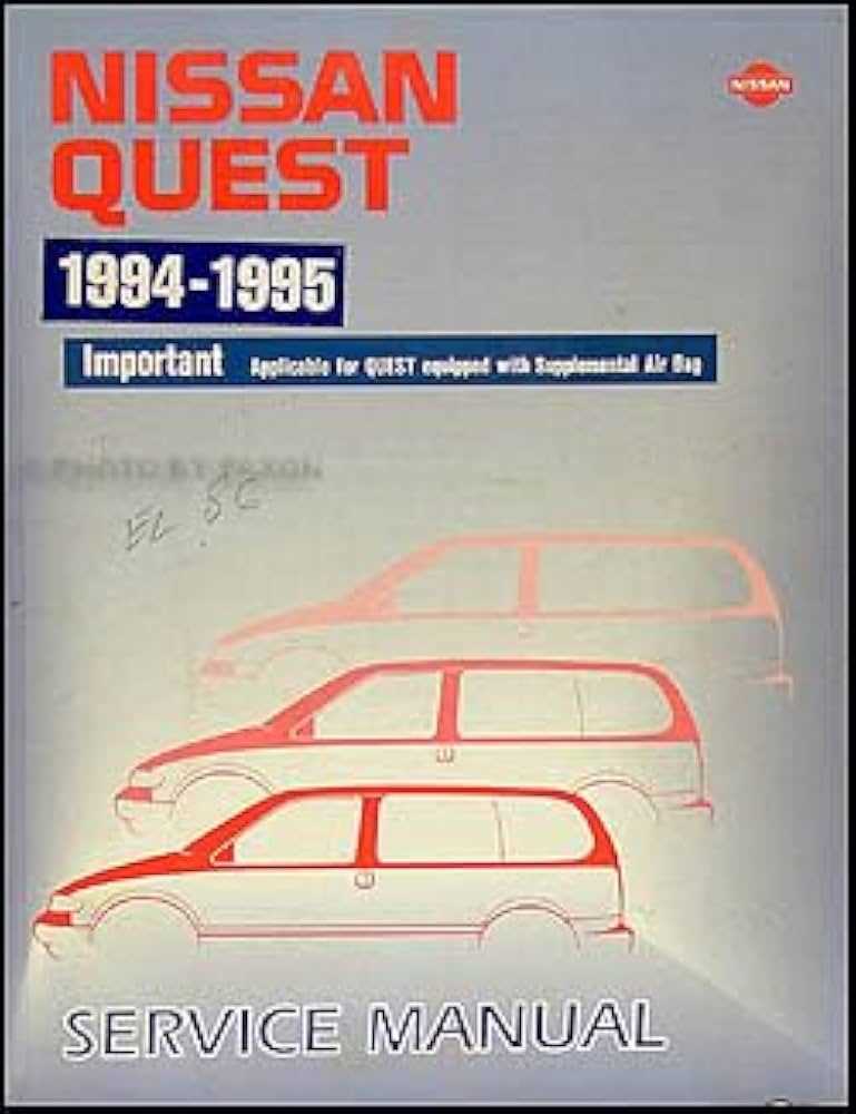 1994 nissan quest repair manual