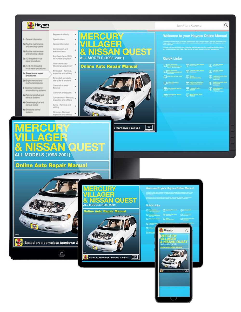 1994 nissan quest repair manual