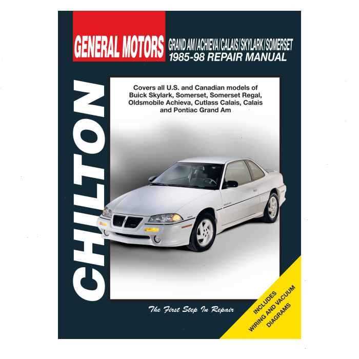 1994 pontiac grand am repair manual