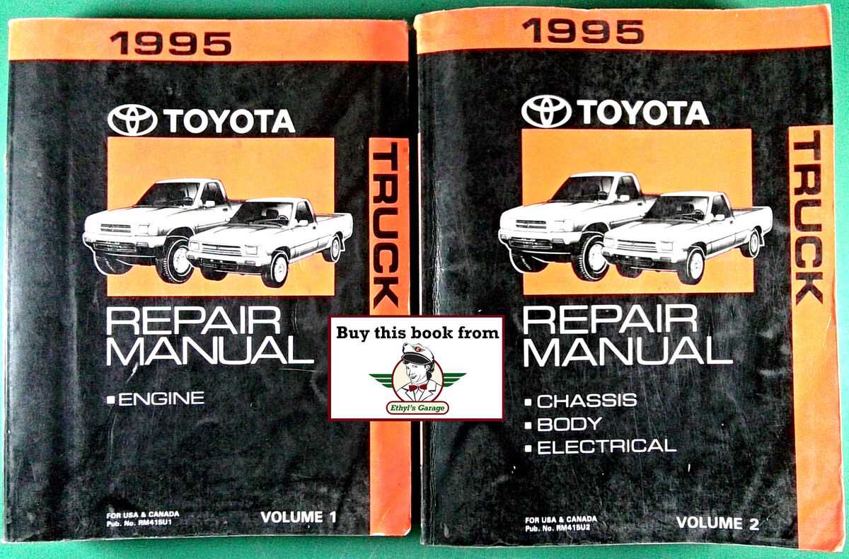 1994 toyota pickup repair manual