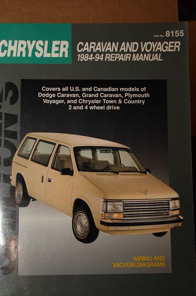 1994 dodge caravan repair manual