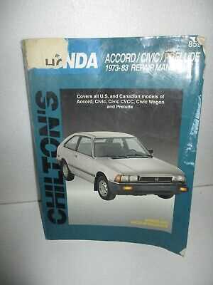 1994 honda prelude repair manual