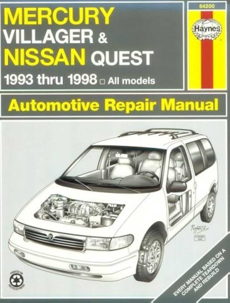 1994 nissan quest repair manual