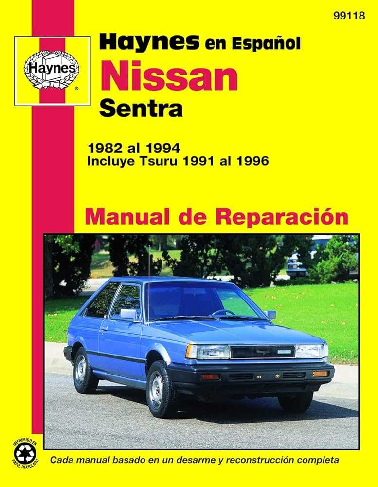 1994 nissan sentra repair manual