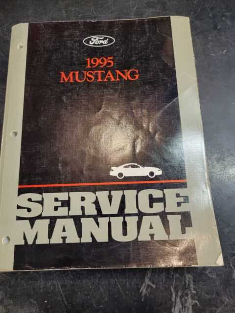 1995 ford mustang repair manual