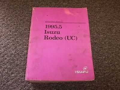 1995 isuzu rodeo service repair workshop manual